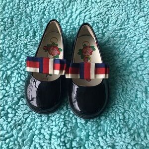 Gucci Toddler Patent Leather Shoes